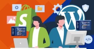 WordPress and shopify ecommerce website
